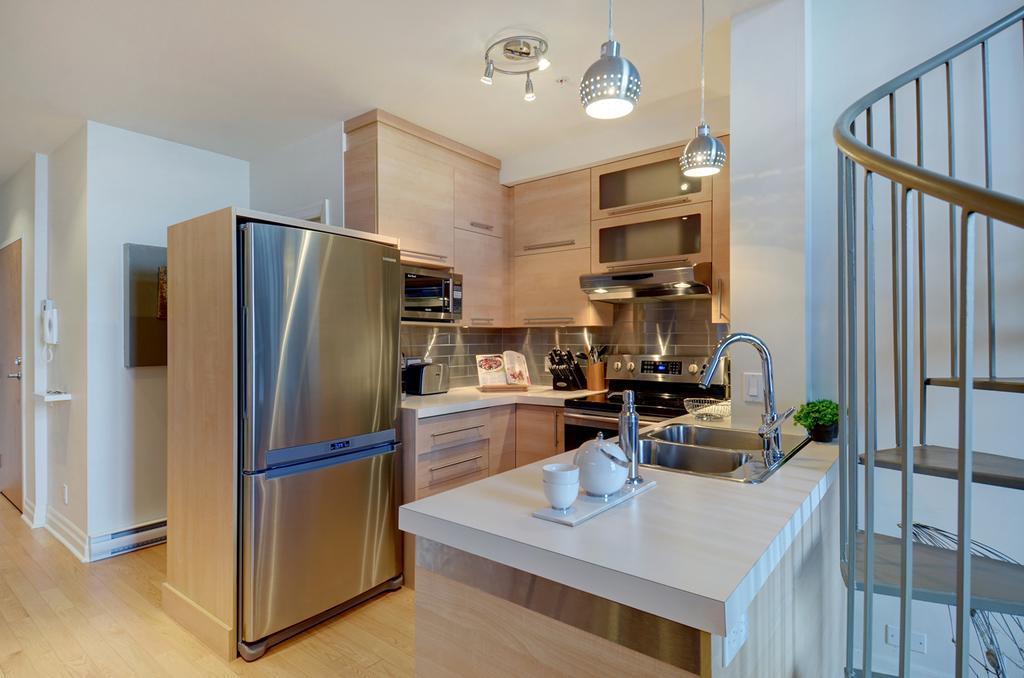 Les Immeubles Charlevoix - Le 1155 Apartman Québec Szoba fotó