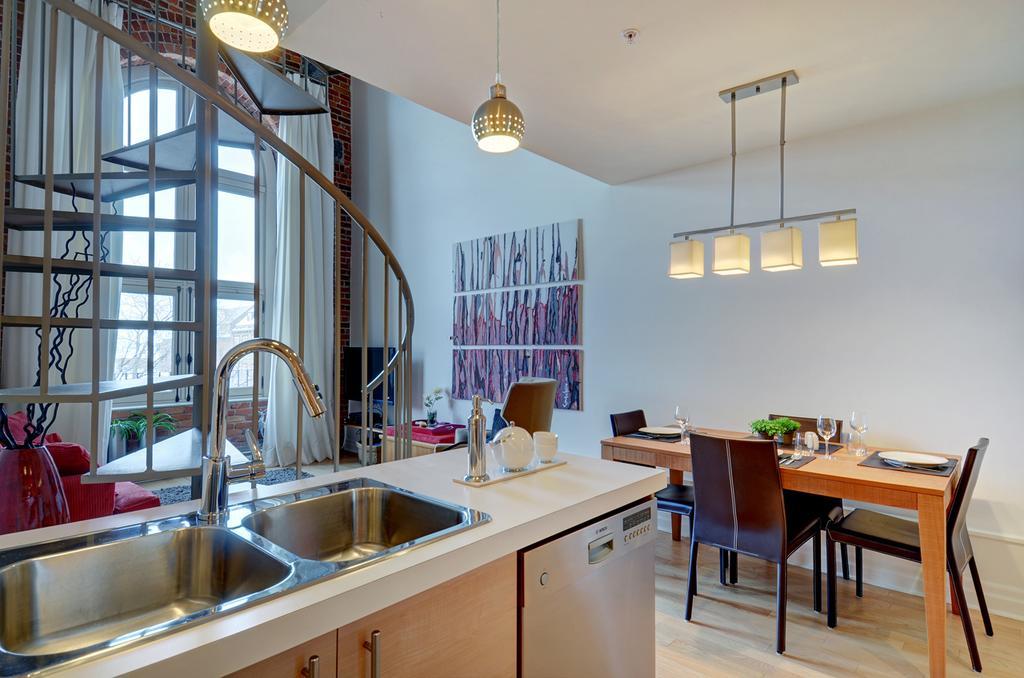 Les Immeubles Charlevoix - Le 1155 Apartman Québec Szoba fotó