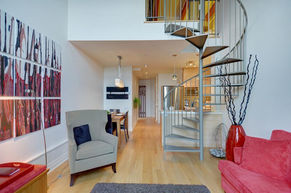 Les Immeubles Charlevoix - Le 1155 Apartman Québec Szoba fotó